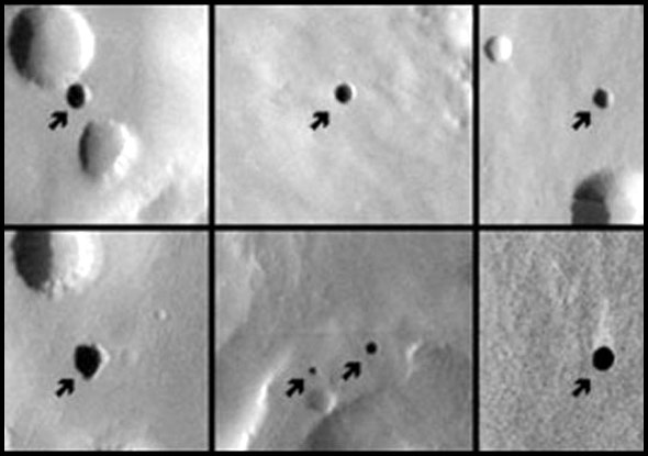 اكتشاف 'الأخوات السبعة' على المريخ...11