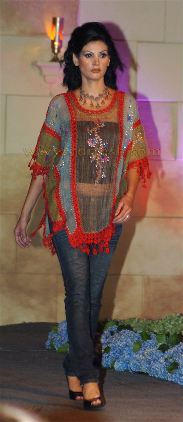 فرفش يعرض أزياء صيف 2008 من دمشق..95