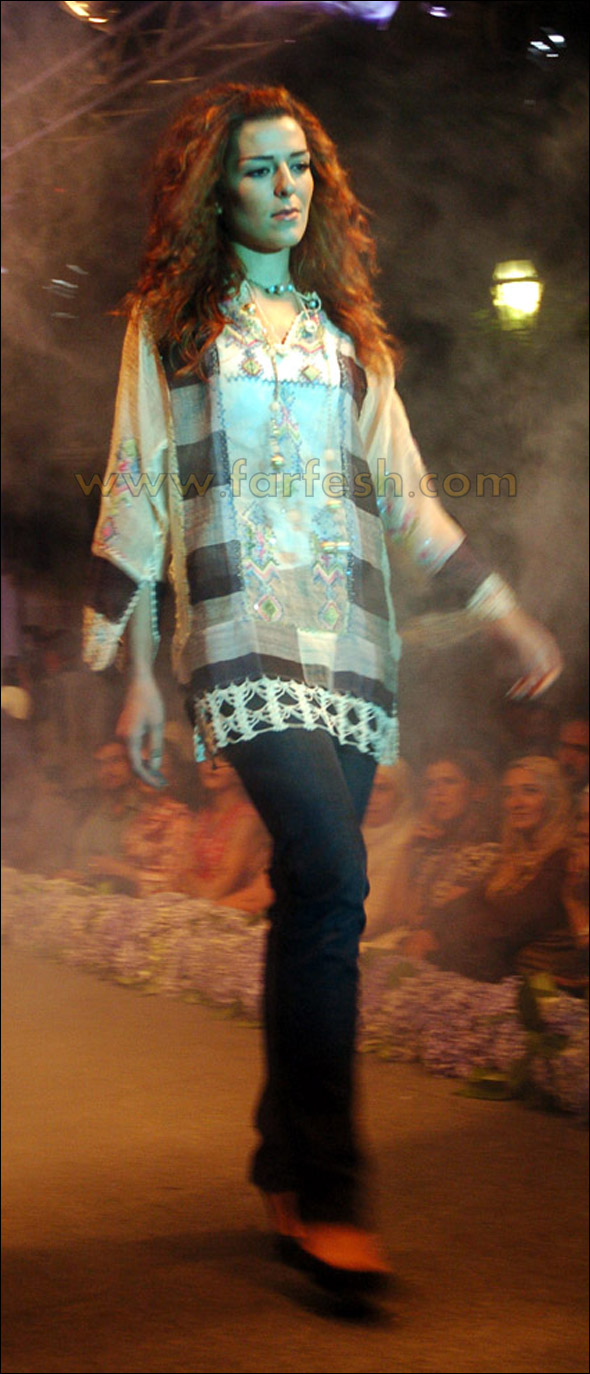 فرفش يعرض أزياء صيف 2008 من دمشق..98